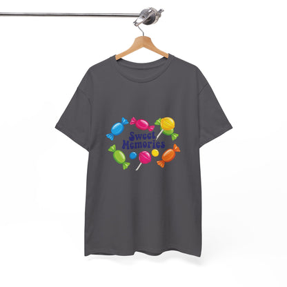 Sweet Memories Candy Tee — Retro Candy Graphic Unisex T-Shirt