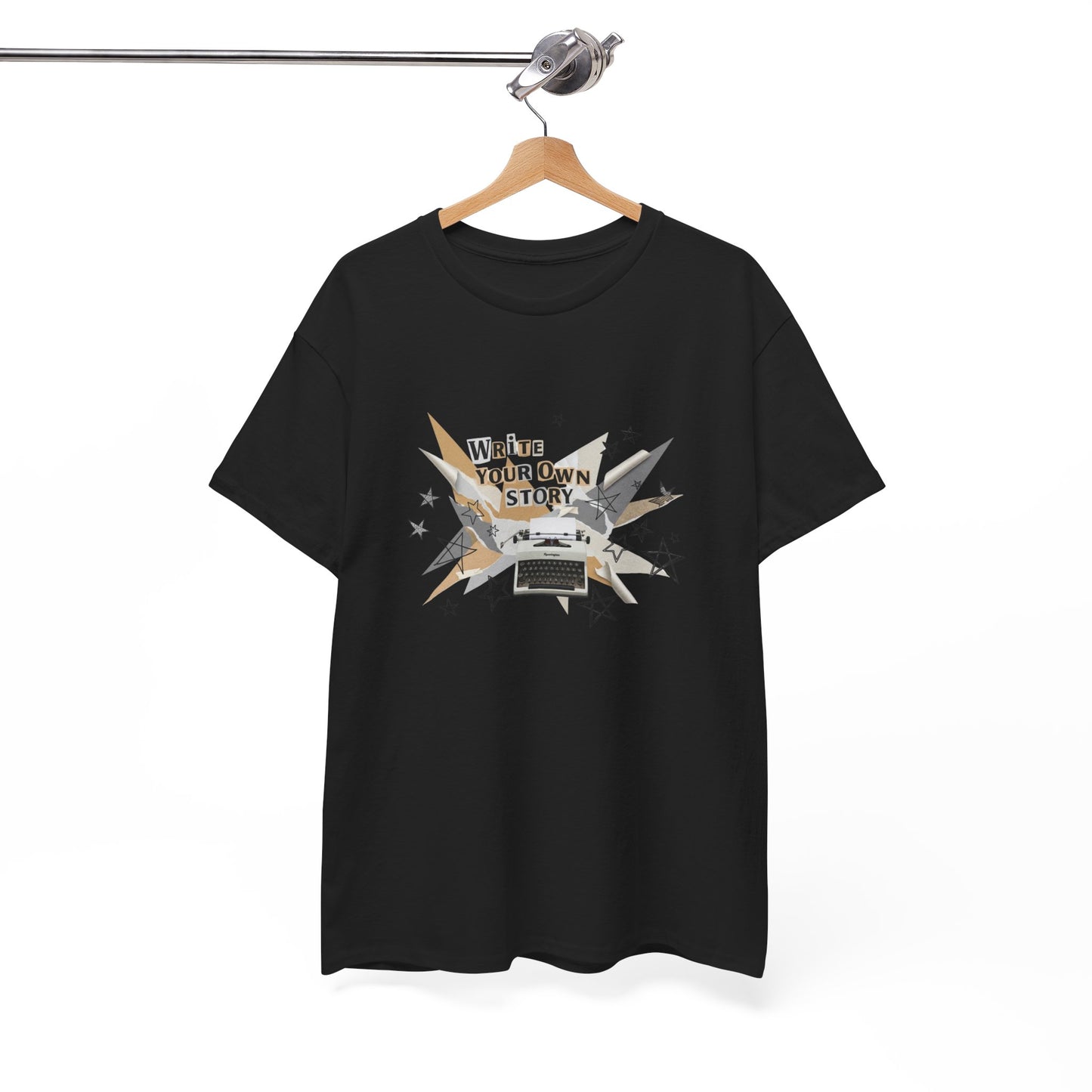 Write Your Own Story T-Shirt — Typewriter Graphic Tee Writer Gift Inspirational