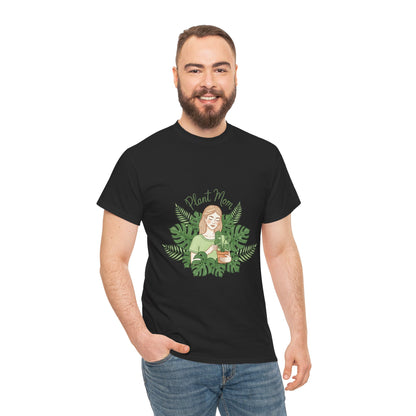 Plant Mom T-Shirt — Cute Botanical Graphic Tee for Plant Lovers