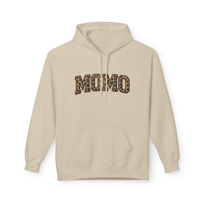 MOMO Leopard Print Hoodie | Mom Mom Animal Print Mother's Day Gift