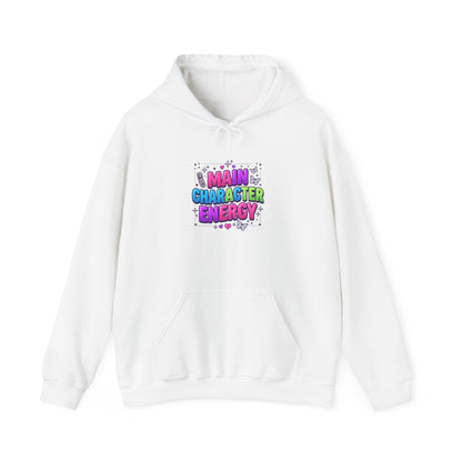 Main Character Energy Hoodie | Y2K aesthetic, 2000s retro internet style