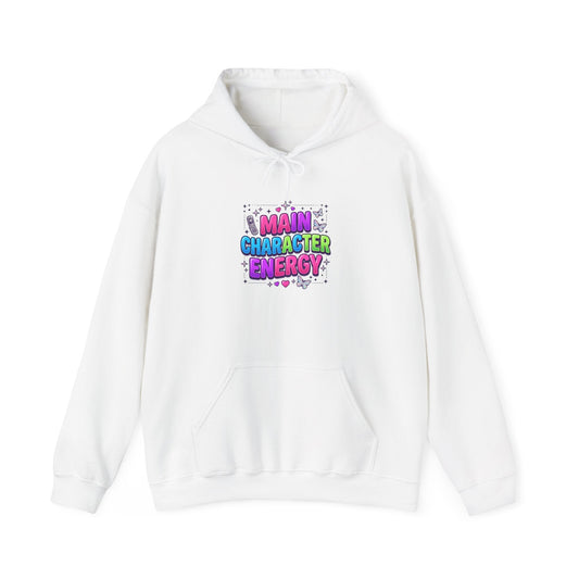 Main Character Energy Hoodie | Y2K aesthetic, 2000s retro internet style