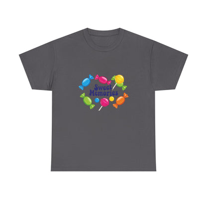 Sweet Memories Candy Tee — Retro Candy Graphic Unisex T-Shirt