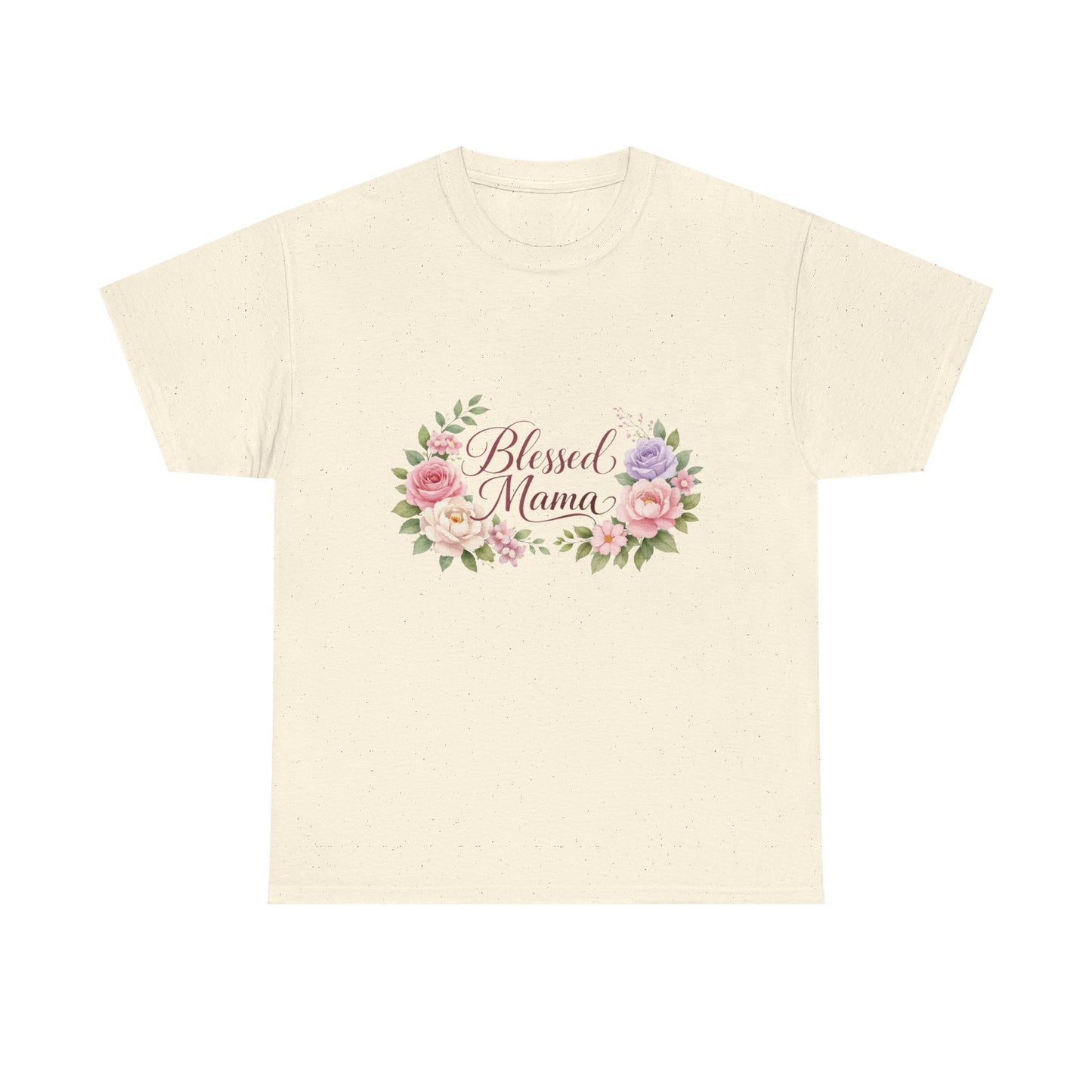 Blessed Mama Floral T-Shirt — Mother's Day Gift Tee