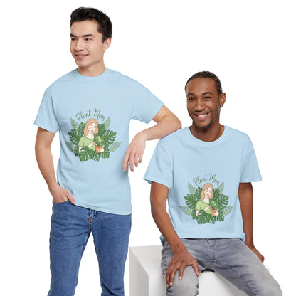 Plant Mom T-Shirt — Cute Botanical Graphic Tee for Plant Lovers
