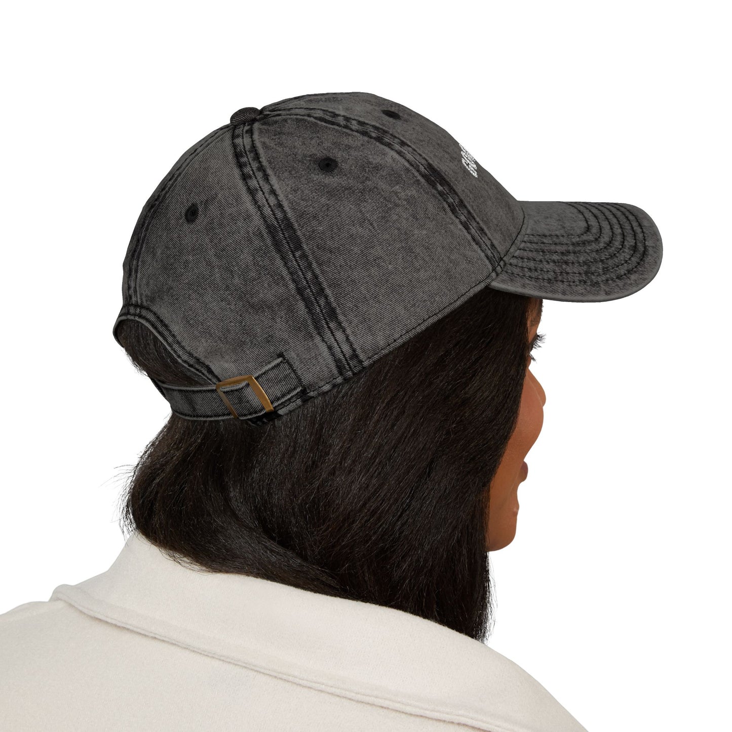 Vintage Embroidered Cap — "Good Days Only" Distressed Baseball Hat