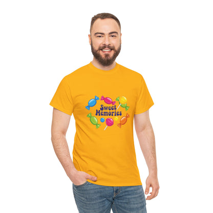 Sweet Memories Candy Tee — Retro Candy Graphic Unisex T-Shirt