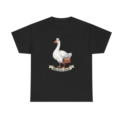 Goose Savior T-Shirt — Vintage Illustrated Goose Tee Whimsical Animal Gift