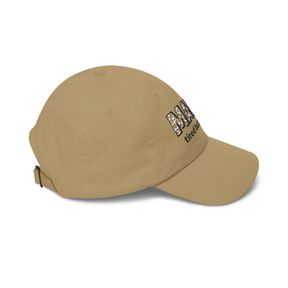 Mama Floral Embroidered Dad Cap — Casual Cotton Baseball Hat for Moms