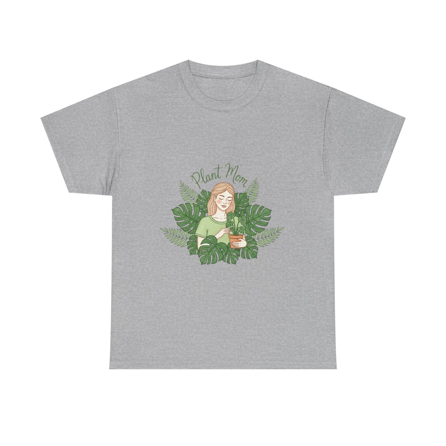 Plant Mom T-Shirt — Cute Botanical Graphic Tee for Plant Lovers