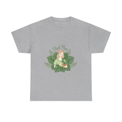 Plant Mom T-Shirt — Cute Botanical Graphic Tee for Plant Lovers
