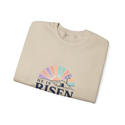 He Is Risen sweatshirt | Christian Easter sweatshirt, resurrection shirt, pastel faith apparel
