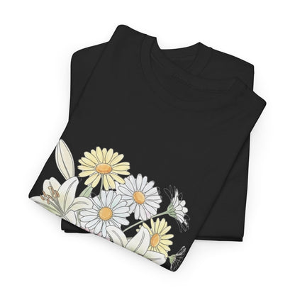 Mama Floral Tee — Pastel Daisy Bouquet Mother's Day Shirt