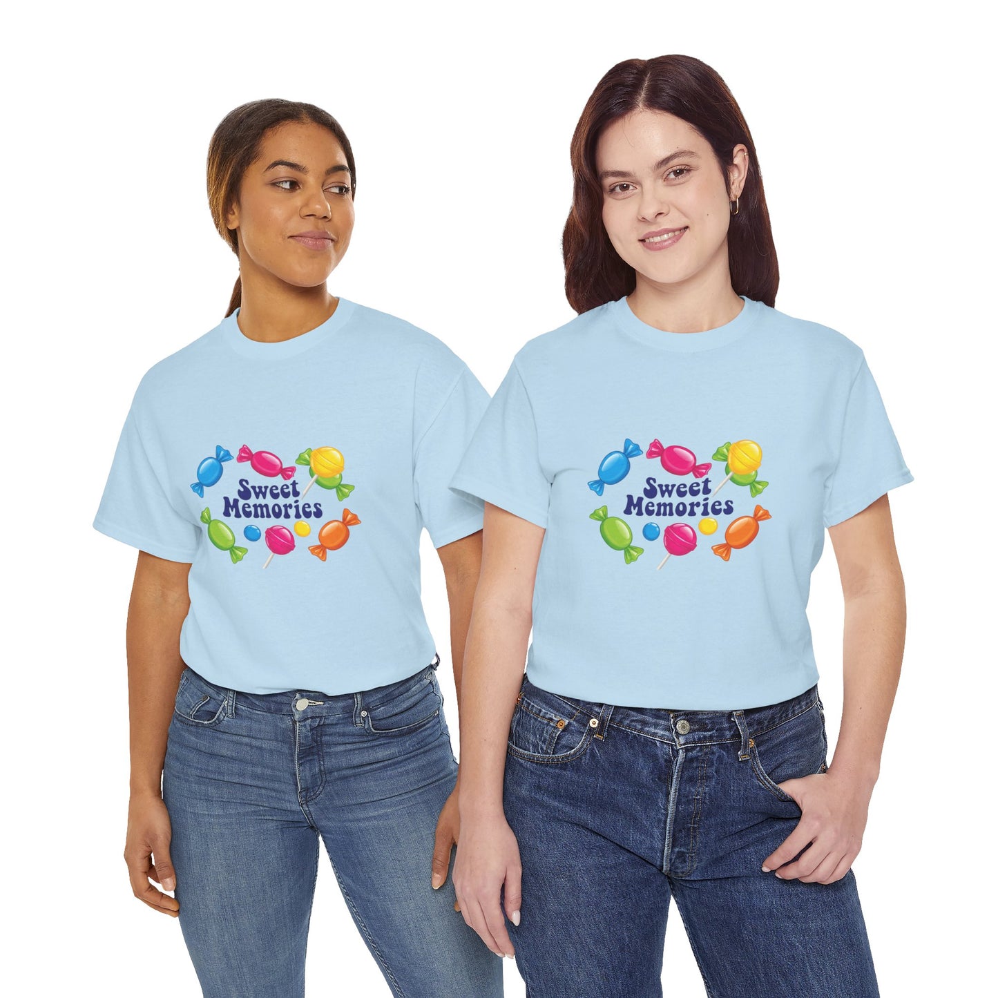 Sweet Memories Candy Tee — Retro Candy Graphic Unisex T-Shirt