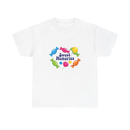 Sweet Memories Candy Tee — Retro Candy Graphic Unisex T-Shirt
