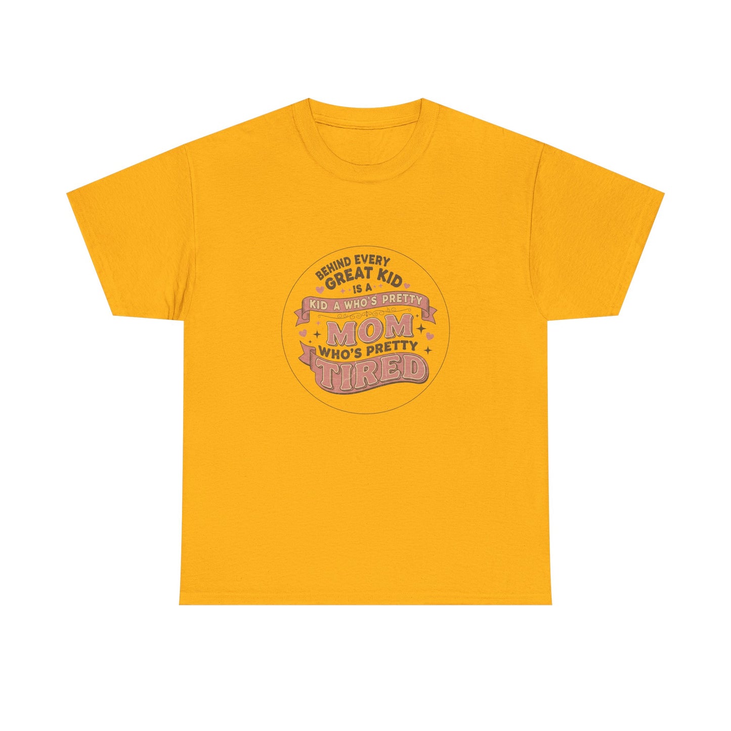 Pretty Tired Mom T-Shirt Funny Vintage Tee Gift for Mom Women Funny Mom Shirt