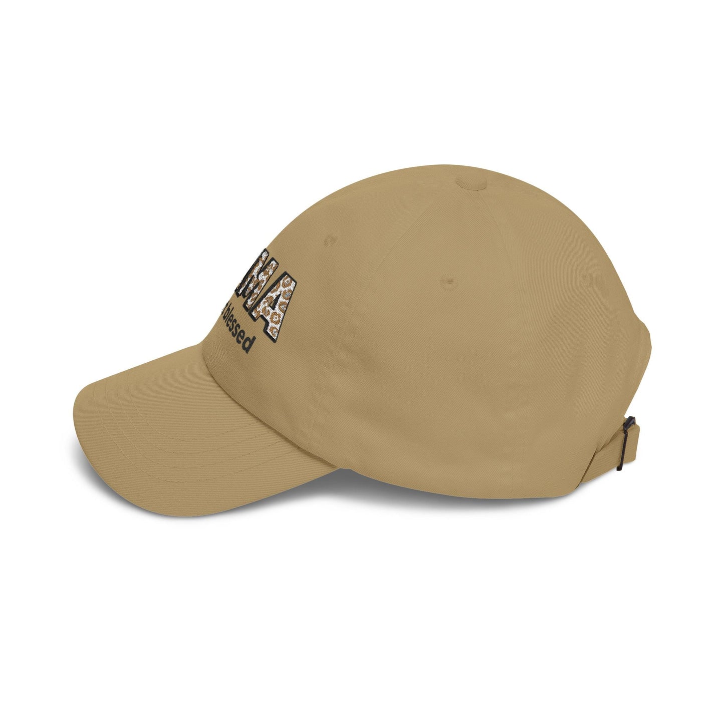 Mama Floral Embroidered Dad Cap — Casual Cotton Baseball Hat for Moms
