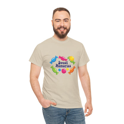 Sweet Memories Candy Tee — Retro Candy Graphic Unisex T-Shirt