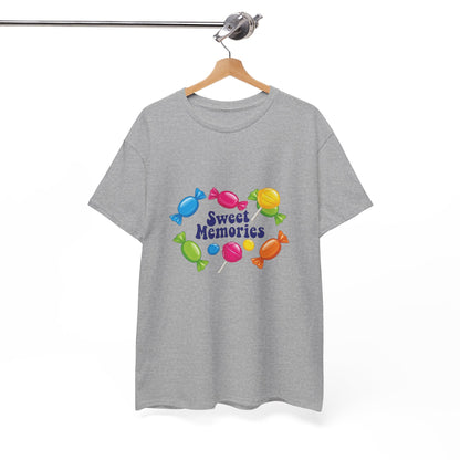 Sweet Memories Candy Tee — Retro Candy Graphic Unisex T-Shirt