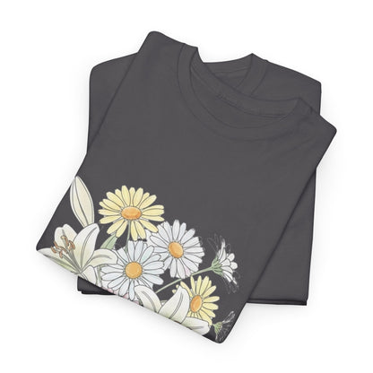 Mama Floral Tee — Pastel Daisy Bouquet Mother's Day Shirt