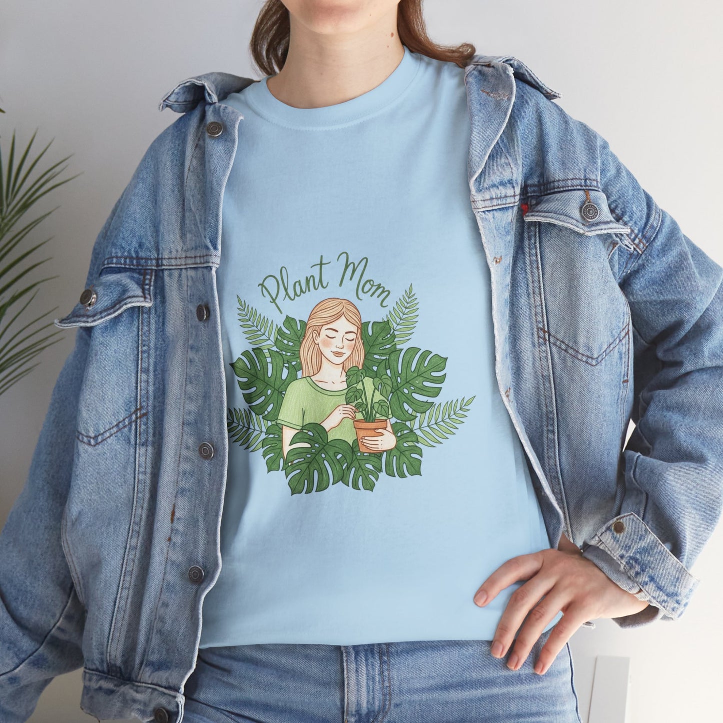 Plant Mom T-Shirt — Cute Botanical Graphic Tee for Plant Lovers