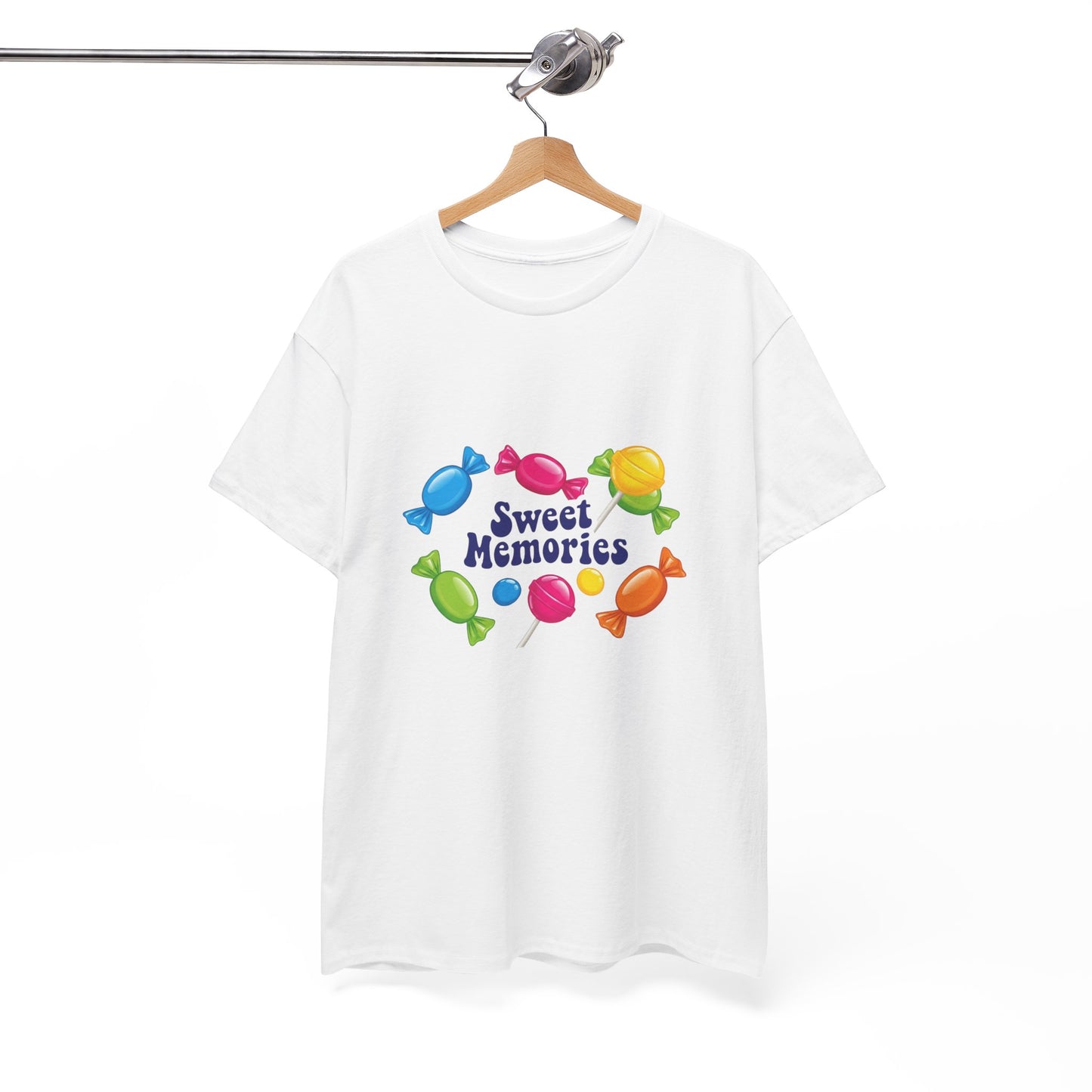 Sweet Memories Candy Tee — Retro Candy Graphic Unisex T-Shirt
