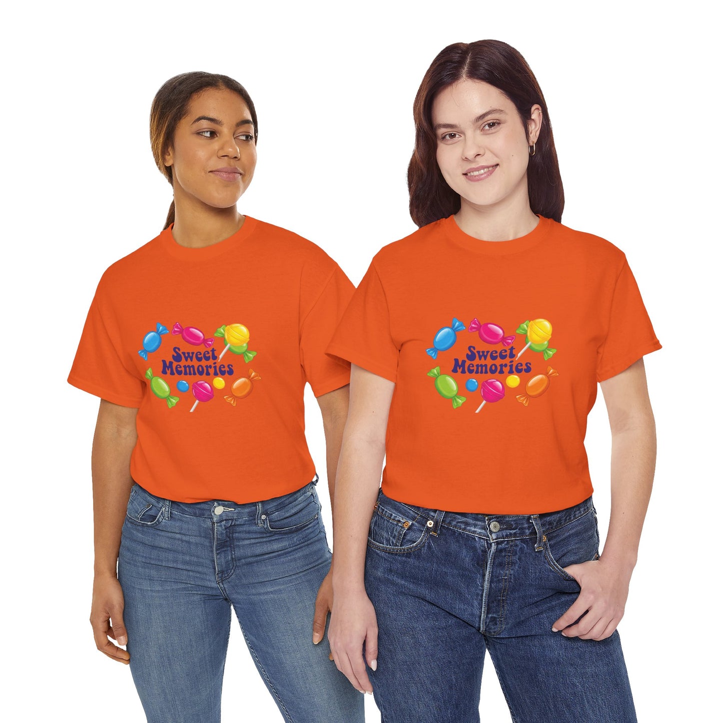 Sweet Memories Candy Tee — Retro Candy Graphic Unisex T-Shirt