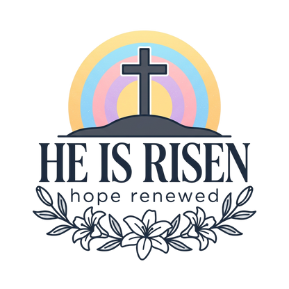Easter Soy Candle — “He Is Risen” Scented Jar (4oz & 9oz)