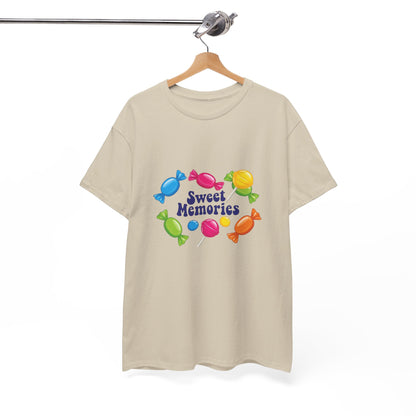 Sweet Memories Candy Tee — Retro Candy Graphic Unisex T-Shirt