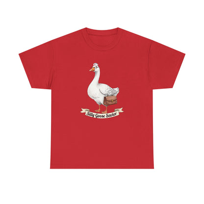 Goose Savior T-Shirt — Vintage Illustrated Goose Tee Whimsical Animal Gift