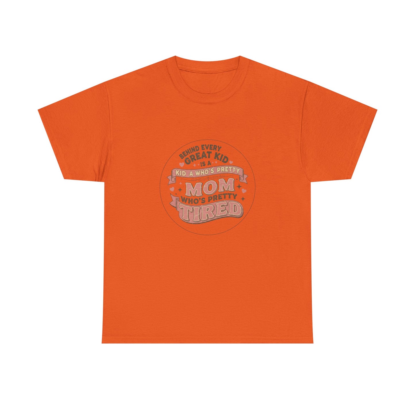 Pretty Tired Mom T-Shirt Funny Vintage Tee Gift for Mom Women Funny Mom Shirt