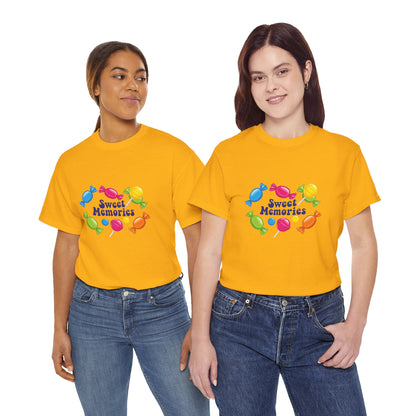 Sweet Memories Candy Tee — Retro Candy Graphic Unisex T-Shirt