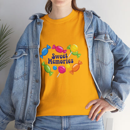 Sweet Memories Candy Tee — Retro Candy Graphic Unisex T-Shirt