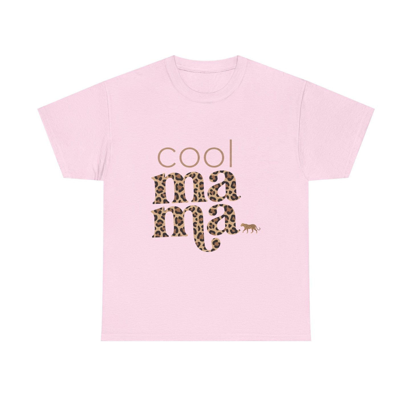 Cool Mama Leopard Print T-Shirt | Casual Mom Tee