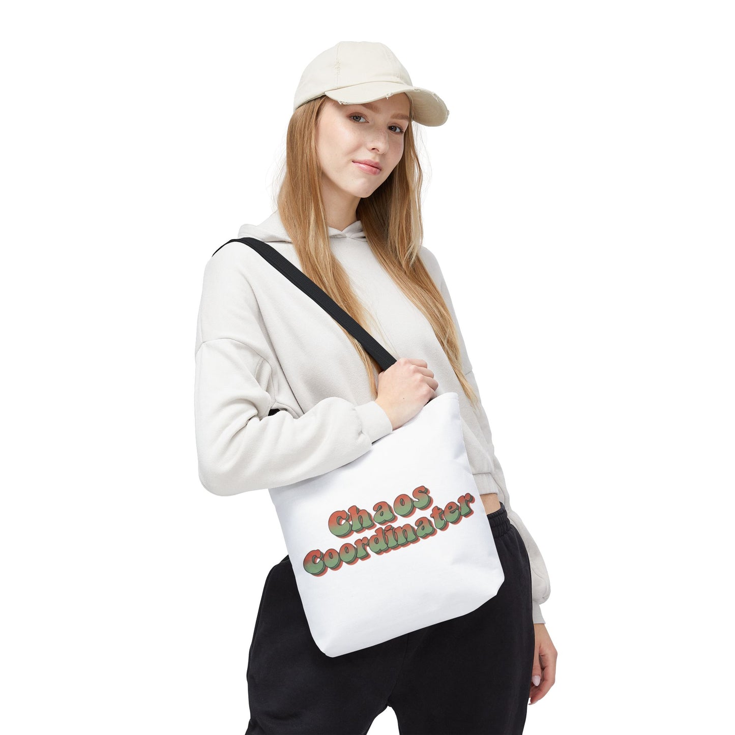 Chaos Coordinator Tote Bag Funny Gift for Mom Teacher Office Women Reusable