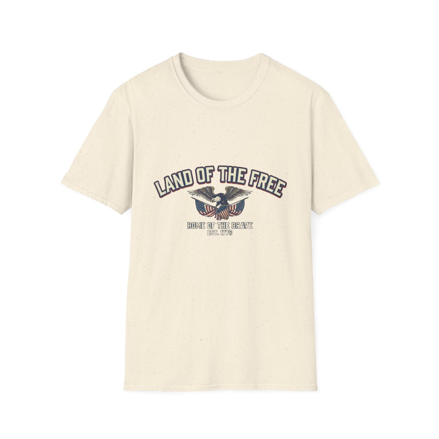 Land of the Free Eagle T-Shirt — Patriotic American Flag Tee