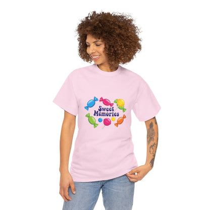 Sweet Memories Candy Tee — Retro Candy Graphic Unisex T-Shirt