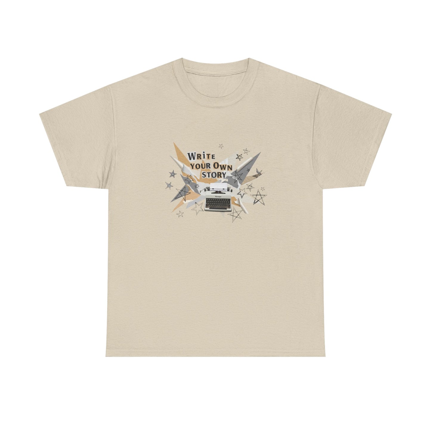 Write Your Own Story T-Shirt — Typewriter Graphic Tee Writer Gift Inspirational
