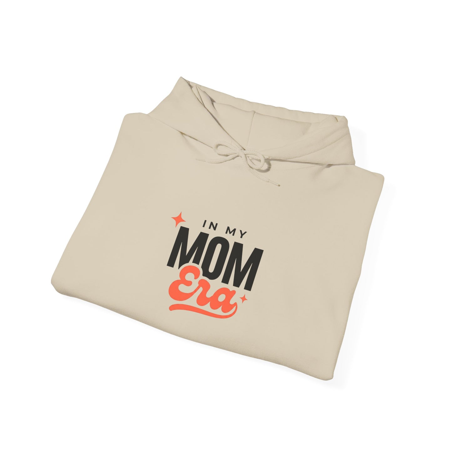 In My Mom Era Hoodie | typographic mom sweatshirt, minimalist Mother’s Day style
