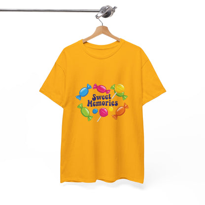 Sweet Memories Candy Tee — Retro Candy Graphic Unisex T-Shirt