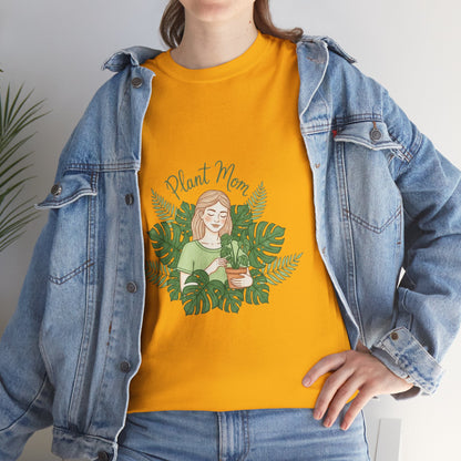 Plant Mom T-Shirt — Cute Botanical Graphic Tee for Plant Lovers