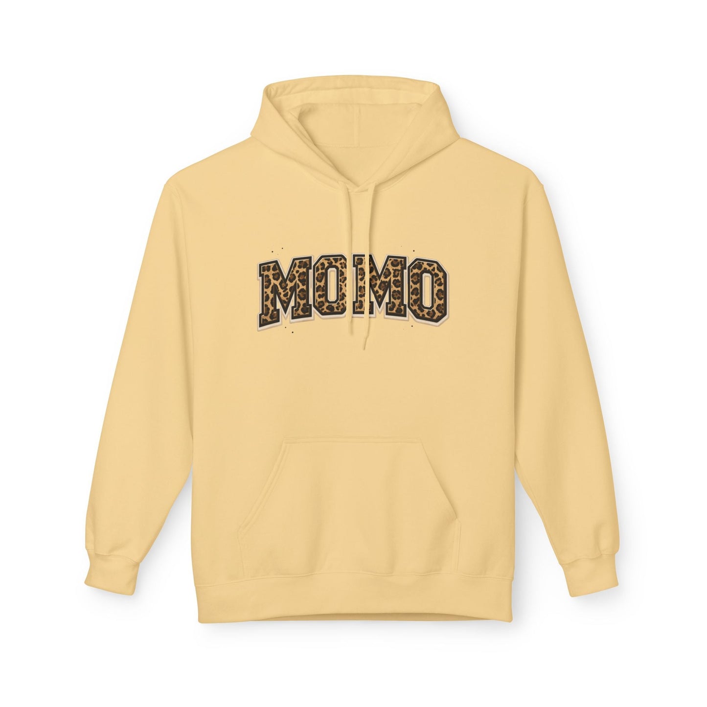 MOMO Leopard Print Hoodie | Mom Mom Animal Print Mother's Day Gift