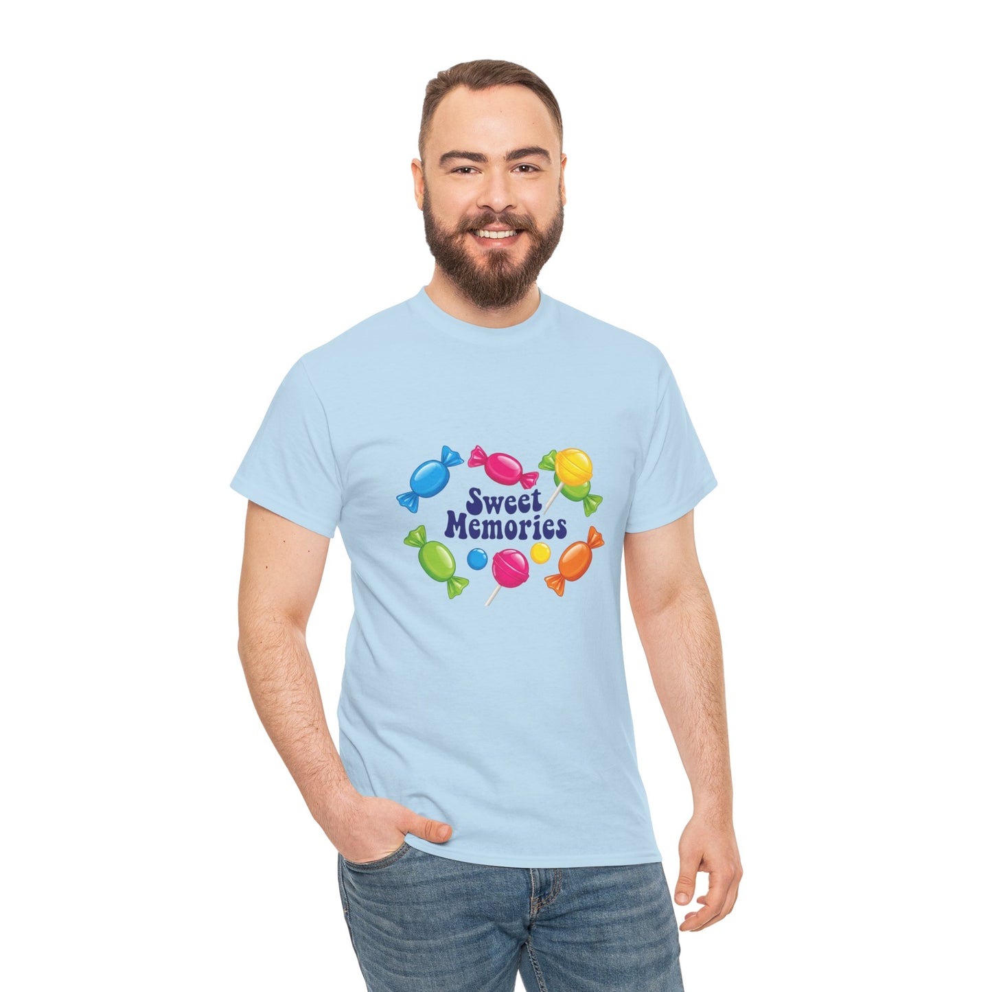 Sweet Memories Candy Tee — Retro Candy Graphic Unisex T-Shirt