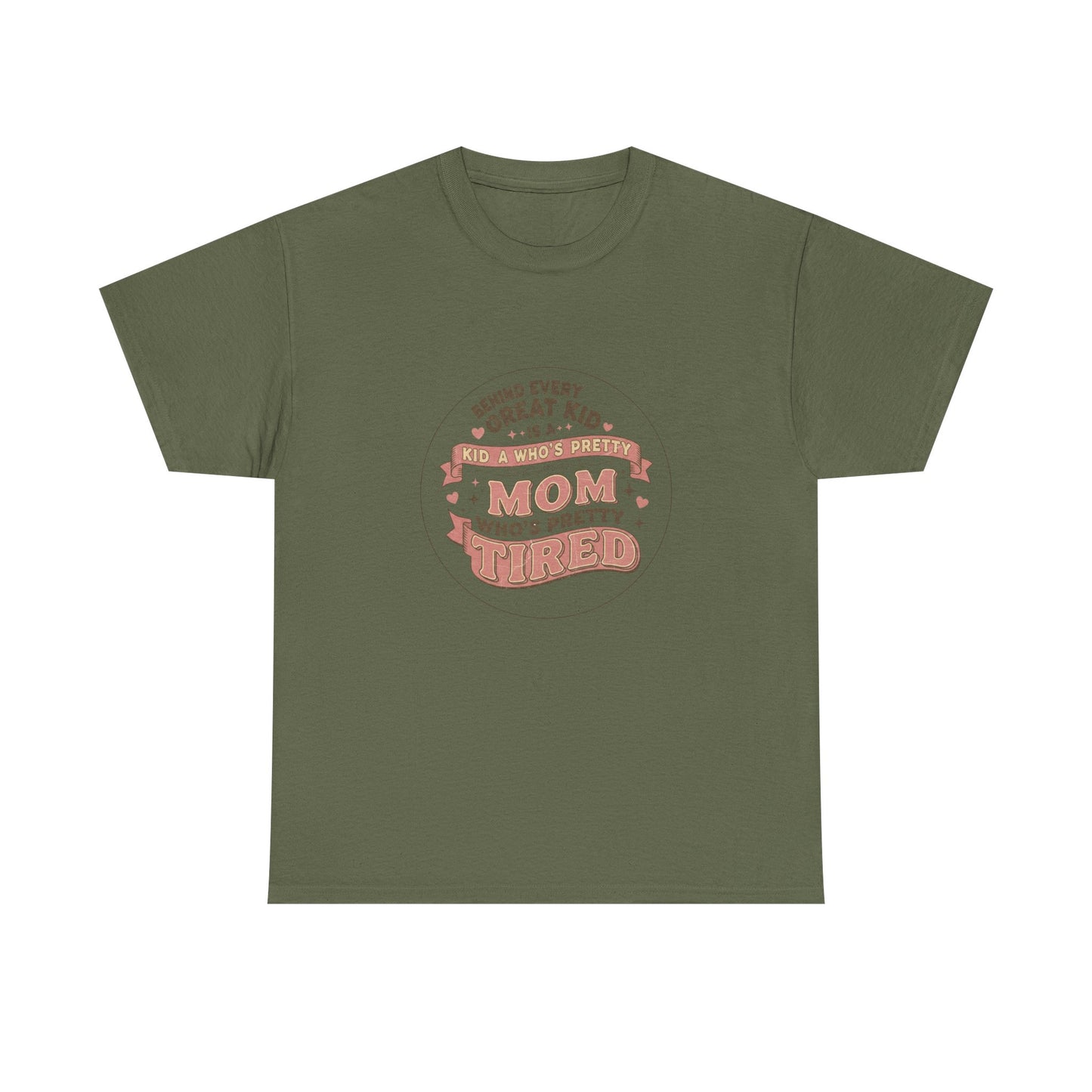 Pretty Tired Mom T-Shirt Funny Vintage Tee Gift for Mom Women Funny Mom Shirt