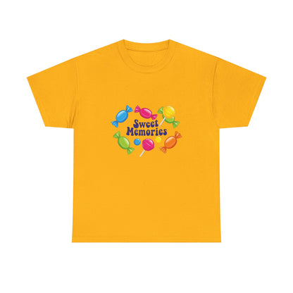 Sweet Memories Candy Tee — Retro Candy Graphic Unisex T-Shirt