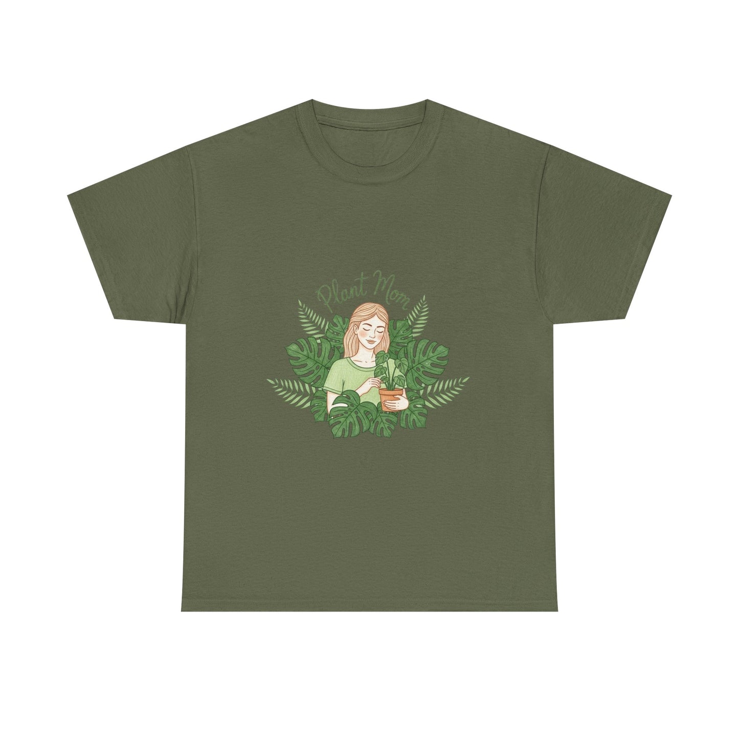Plant Mom T-Shirt — Cute Botanical Graphic Tee for Plant Lovers