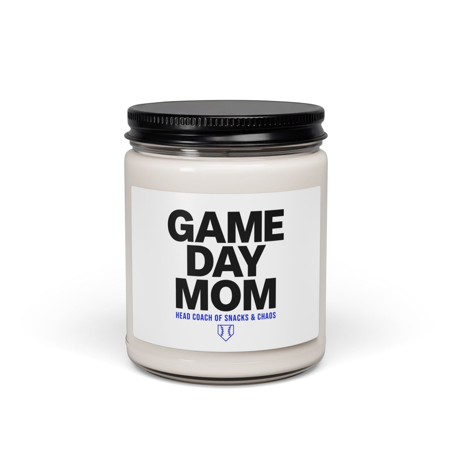 Game Day Mom Candle | Scented Soy Candle, Minimal Typographic Mom