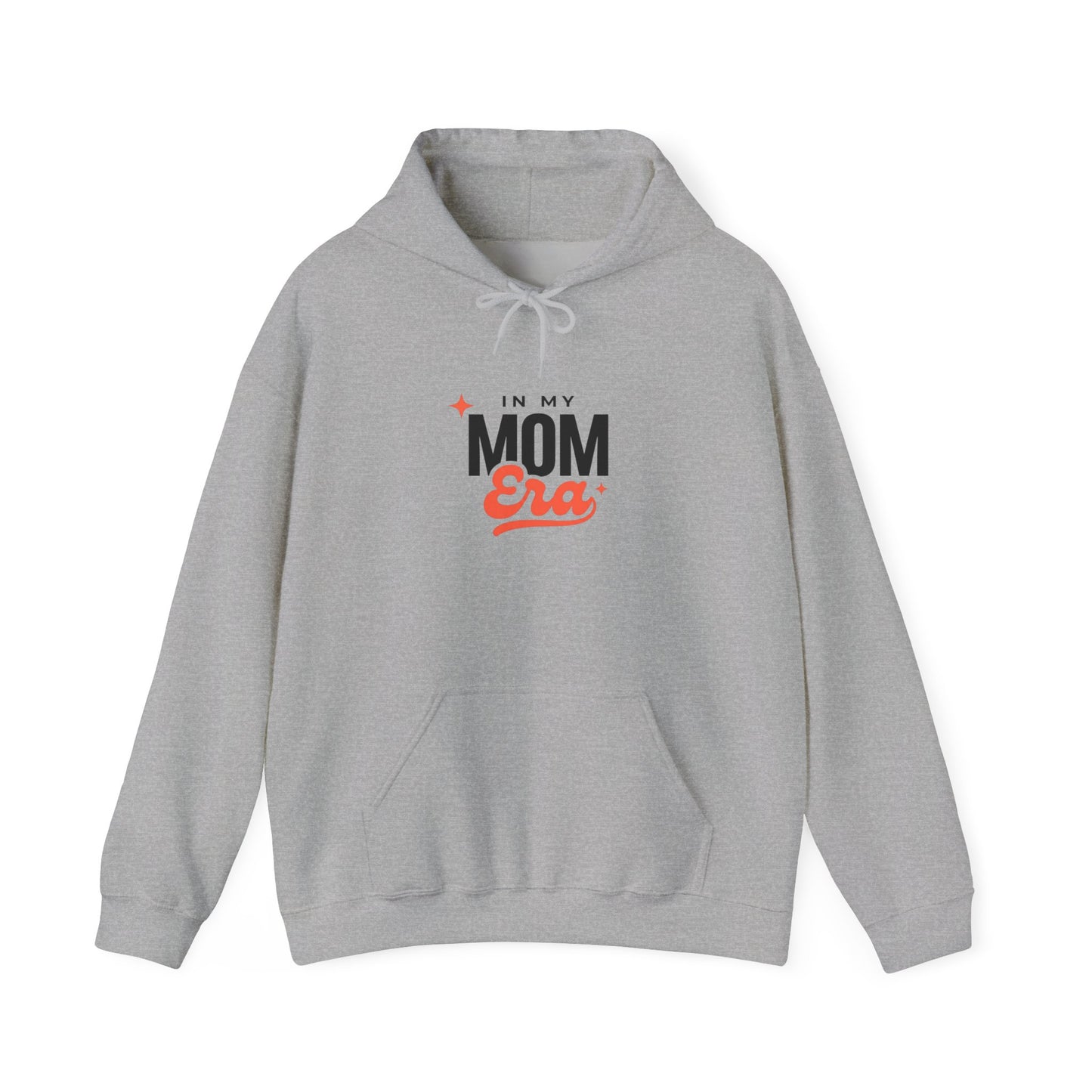 In My Mom Era Hoodie | typographic mom sweatshirt, minimalist Mother’s Day style