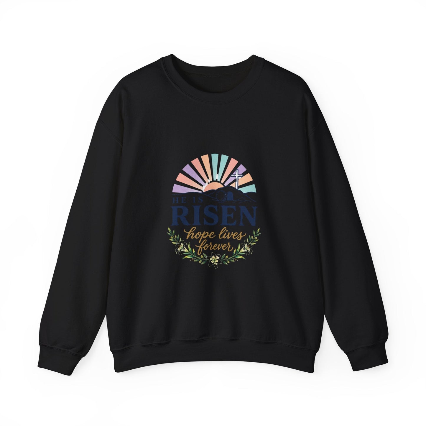 He Is Risen sweatshirt | Christian Easter sweatshirt, resurrection shirt, pastel faith apparel