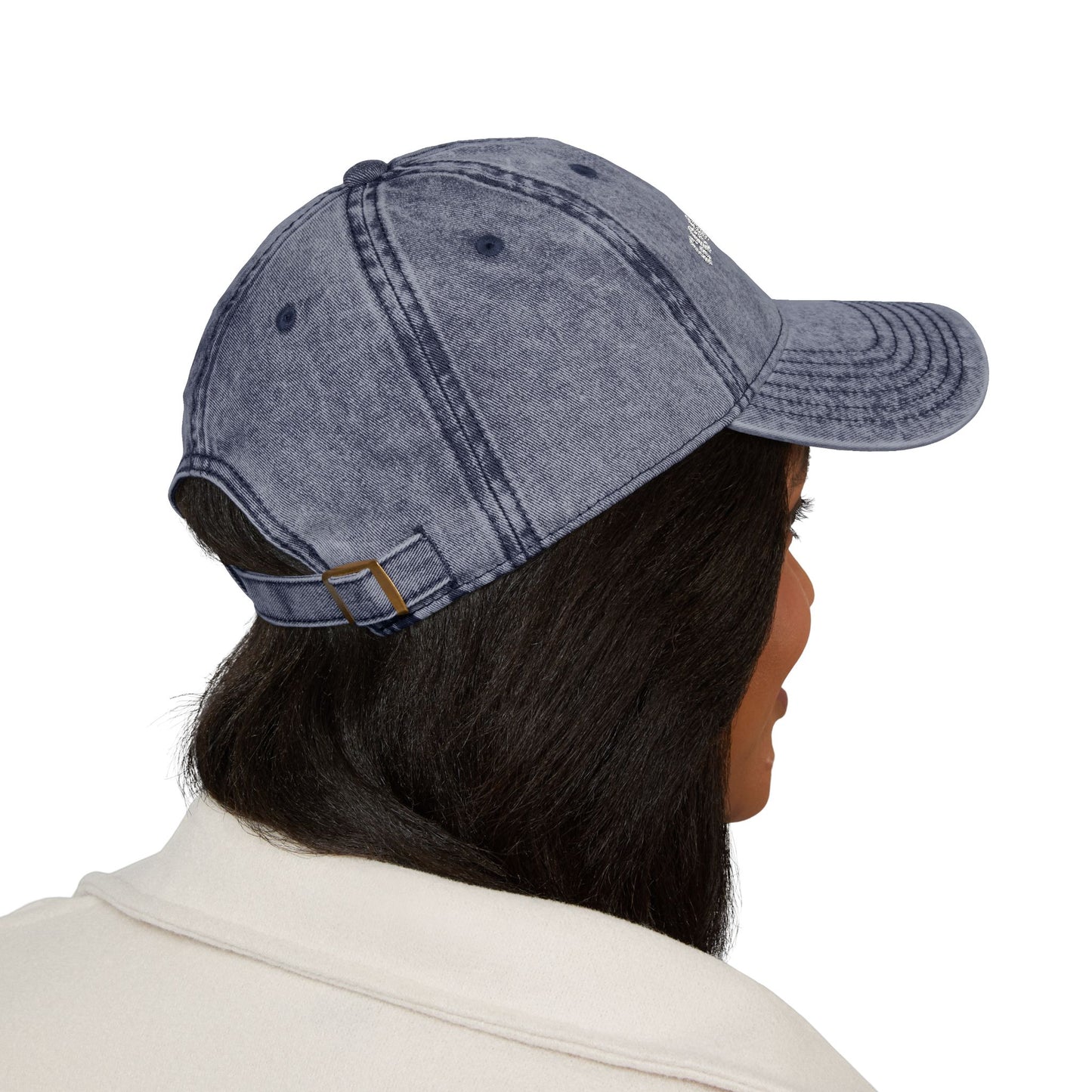 Vintage Embroidered Cap — "Good Days Only" Distressed Baseball Hat
